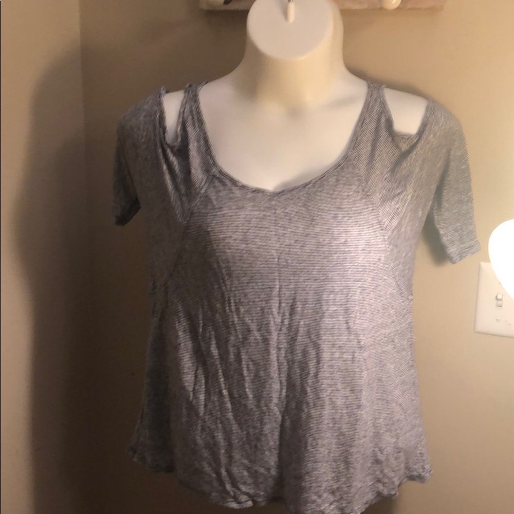 Three Dots cold shoulder blouse size 1X